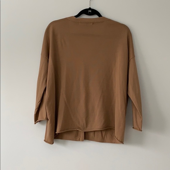 Sofie D’Hoore boxy cardigan in camel - Picture 3 of 4